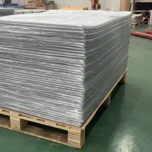 批发高品质透明APET卷0.5毫米4*8透明刚性聚酯片材卷，用于包装热成型