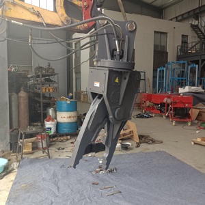 Déchets de fer à ferroberge - Cisailles hydrauliques pour excavatrices - Pinces de démolition pour usines de structures en acier - Product Image 2