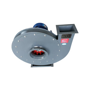 Ventilador/Soplador Centrífugo de Alta Presión 9-19-5.6A para Calderas, de Tiro Inducido, Refrigerado por Agua, Resistente a Altas Temperaturas, Tipo C Accionado por Correa - Product Image 1