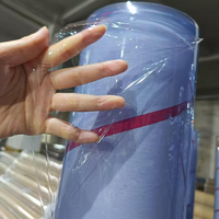 Rouleau de film PVC souple transparent de qualité supérieure Jinshi Reach, recyclable, épaisseur et longueur personnalisables, pour sacs textiles de maison