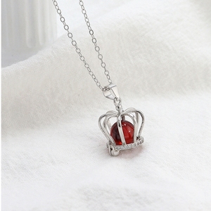 S925 Sterling <strong>Silver</strong> Wish Bulk Pearl Oysters <strong>Charm</strong> Cage Pendant Wholesale - Product Image 2