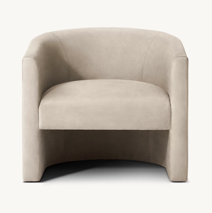 Sassanid OEM 1970s. Sedia da Club con forme cinetiche scultoree della metà del secolo Arrondi italiano Veneto sedia in pelle di fumo - Product Image 2