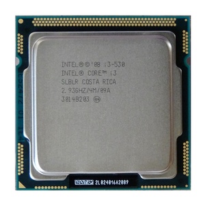 POUR Processeur <span class=keywords><strong>Intel</strong></span> CPU <span class=keywords><strong>I3</strong></span>-<span class=keywords><strong>530</strong></span> LGA1156 pour Desktop 4M Cache, 2.93 GHz,73W,SR05H - Product Image 2