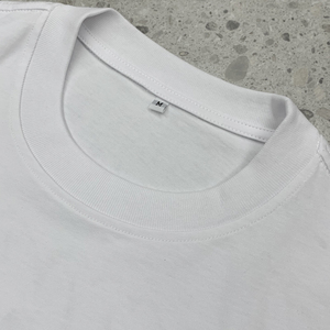 T-shirt de luxe à épaules tombantes personnalisé 100 % coton épais pour homme – Essentiels de la mode – Fabrication de t-shirts blancs imprimés - Product Image 4