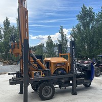 Directement de l'usine : Machine de forage de puits d'eau portable, alimentée au diesel, pour petites exploitations agricoles