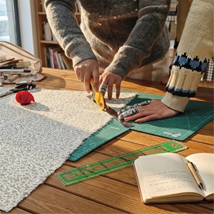Kit per Quilting Notionsland 162/281/386 Pezzi, Strumenti di <span class=keywords><strong>Cucito</strong></span> per Studenti <span class=keywords><strong>e</strong></span> Principianti, Set per Lavori Artigianali in Tessuto Fai-da-Te - Product Image 3