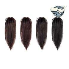 Vcut Pre-Bonded Witch Fashion Hair Long Natural Wave Kinky Style Cola de caballo para Gtarballetso High Volume Bridge Parm Wet Look - Product Image 1