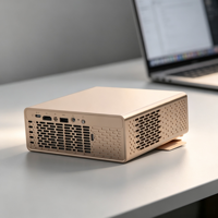 Nouveau mini projecteur tendance avec batterie intégrée de 12000 mAh, Android 14, 5500 lumens, support avancé, projecteur de films portable 720P