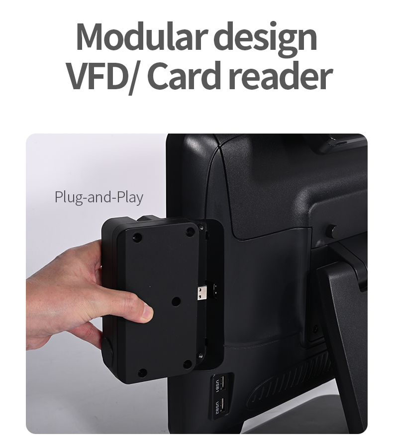 3years warranty 15inch aluminium alloy shell touch all in one Fanless Pos systems for store