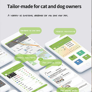 <span class=keywords><strong>Collar</strong></span> Inteligente Personalizado para Mascotas con GPS, Monitor de Ritmo Cardíaco, Oxígeno en Sangre, Presión Arterial, Monitoreo del Sueño y Luces Suaves - Product Image 4