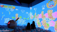 Projecteur interactif populaire Projection murale Interactive jeux vidéo 3D pour divertissement/éducation