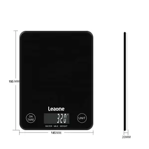 热销电子数字厨房秤食品秤2 * AAA电池1 g液晶TS-K8005高品质12个月CE ROHS FCC