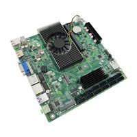 Placa base BKHD Factory MINI ITX NAS Intel Celeron N5095 12 * SATA 2 * Lan GPIO TPM Mini PC NAS Server placa base Industrial X86