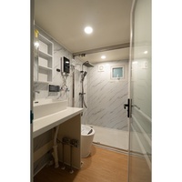 Maison conteneur pliable à toit incliné de 20 pieds, certifiée CE ISO, pour situations d'urgence, préfabriquée modulaire, facile à transporter