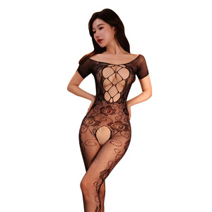 Sexy lingerie bodysuits, sexy stockings, and <b>fishnet</b> clothing; seductive lingerie, uniform-style bodysuits, and <b>fishnet</b> - Product Image 5