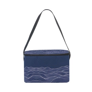 Customization Hawaiian Print Cooler Bags Islands Shopping Basket Light Weight Thermal Large Capacity Eco-Friendly Lunch Bag - Product Image 1