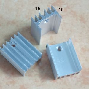 ฮีทซิงค์อะลูมิเนียม To220 ขนาด 15x10x20 25 มม. สำหรับทรานซิสเตอร์ มอสเฟต 7805 SCR ไดโอดซีเนอร์ ระบายความร้อน - Product Image 4