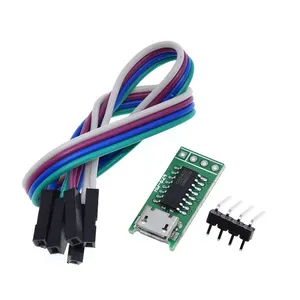 CH340C Micro USB to TTL Serial Port ISP Download Module 5V/3.3V 500ma Replace CP2102 CH340G CH340T For STM32 51 With DuPont Line