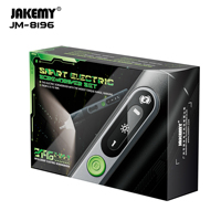 Juego de Destornilladores Eléctricos de Precisión JAKEMY 35 en 1, Acero S2, Recargable, Inalámbrico, Kit de Herramientas de Reparación para Teléfono, Laptop y Reloj