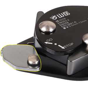 Stop <span class=keywords><strong>arrampicata</strong></span> fune Grab <span class=keywords><strong>arrampicata</strong></span> discensore auto-frenante Stopper per l'alpinismo - Product Image 5