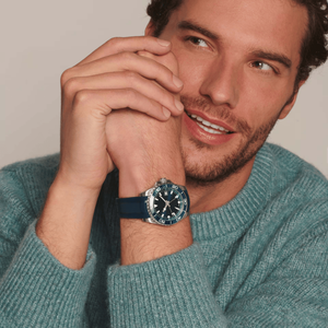 Montre automatique mécanique de plongée sportive avec lunette rotative et bracelet en caoutchouc pour homme Longinesing - Product Image 2