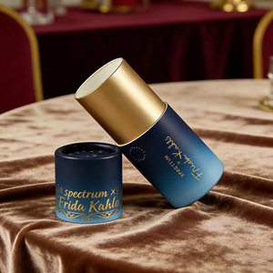 Tubes en carton biodégradable et durables pour baume à lèvres et déodorant, emballage cosmétique personnalisé avec logo imprimé - Product Image 2