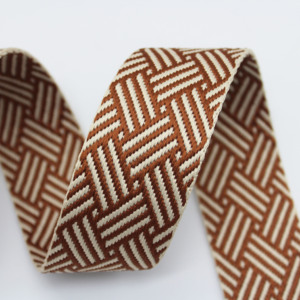 Ruban <span class=keywords><strong>Jacquard</strong></span> traditionnel écologique de 2mm d'épaisseur 38mm/50mm Tissu décoratif pour l'artisanat et les cadeaux - Product Image 2