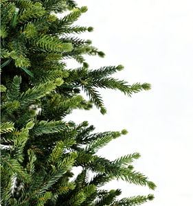 Arbre de Noël Artificiel en PE de 2,3 m (7,5 pi) avec 500-1000 Lumières LED Multicolores Chaudes, Ignifuge et Écologique pour Usage Intérieur - Vente en Gros - Product Image 2