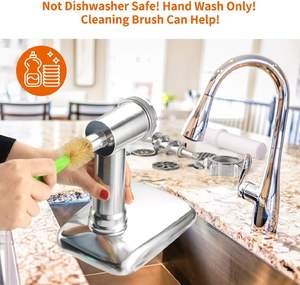 Gdrtwwh Accessoire de hachoir à aliments robuste compatible avec tous les batteurs sur socle <span class=keywords><strong>KitchenAid</strong></span>, comprend 3 tubes à <span class=keywords><strong>saucisse</strong></span> - Product Image 6