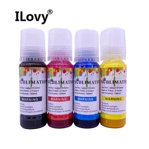 Encre de Sublimation de Recharge de Bouteille de 70ML pour <span class=keywords><strong>Epson</strong></span> <span class=keywords><strong>Ecotank</strong></span> 001 003 101 103 102 <span class=keywords><strong>104</strong></span> 105 106 502 522 504 544 542 Encre pour Imprimante à Jet d'Encre - Product Image 1