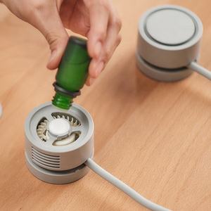 Ventilateur Portable rechargeable à 360 degrés pour le cou, ventilateur pliable, mini huiles essentielles, parfums - Product Image 4