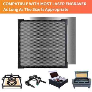 Plataforma de Mesa de Trabajo de Panal de Abeja de Tamaño Personalizado Grande para Máquina de Corte y Grabado Láser CO2, Cama Láser de Panal de Abeja - Product Image 1