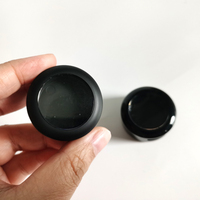 Y010 – Palette d'ombres à paupières vide, noir mat, lucarne monochrome, emballage de maquillage compact