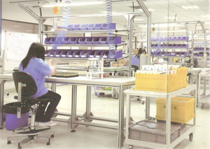 Boîte d'organisation de matériel, étagère en plastique, bacs suspendus, bacs de stockage d'entrepôt, bacs de rangement en plastique - Product Image 4