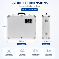 Système de filtration d'eau portable sans réservoir 100G par osmose inverse (RO) pour le camping et les activités de plein air avec batteries qualifiées
