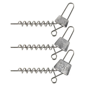 Spinpoler Pesca Multi Profundidad Tornillo Sistema 5G 7G 10g 15G 20g Pesos Acero Inoxidable Sacacorchos Curltail Softbait Cabeza Espiral - Product Image 1