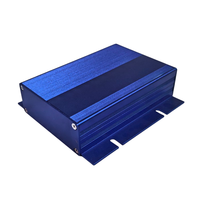 Boîtier de contrôle OEM Mini PC 69x27 Profilés en aluminium Usinage CNC Boîtier métallique avec dissipation de la chaleur Montage mural Boîtier de circuit imprimé