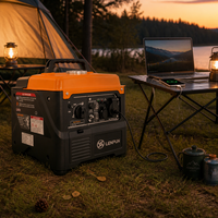 1,2kW 230V 4-Takt Digitaler Inverter-Generator Leiser Tragbarer Mini-Benzin-Notstromaggregat für Zuhause, Outdoor-Camping und Wohnmobile