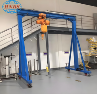 Prix de grue à portique portable mobile Grue et palan à portique à portique à poutre unique