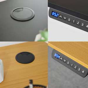 Cadre de <span class=keywords><strong>bureau</strong></span> ergonomique et électrique, pour maison et <span class=keywords><strong>bureau</strong></span>, réglable en hauteur, avec double moteur - Product Image 5