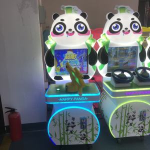 Máquina recreativa multijuego para centros comerciales, consola de videojuegos con temática de Panda, simulador de arcade para niños al por mayor - Product Image 3