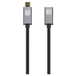 Cavo USB C 100W Noir et Gris 1m ICOC MUSB322 CMF 010 - Product Image 4