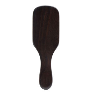 <span class=keywords><strong>Cheveux</strong></span> bilatéraux Salon de coiffure coiffure manche en bois rasage <span class=keywords><strong>balayage</strong></span> brosse à barbe en nylon produits de salon de coiffure brosse à logo personnalisé - Product Image 4