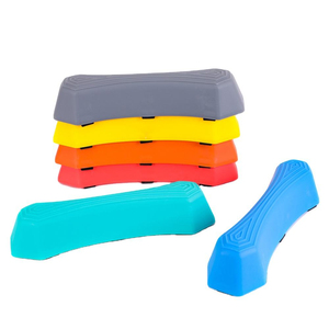 DorunFit - Juego de bloques de equilibrio antideslizantes y piedras de apoyo para niños, tabla inclinada multicolor para caminos con obstáculos para niños pequeños - Product Image 2