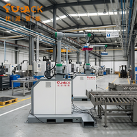 Estación de Paletización Colaborativa UPACK de Fácil Programación con Pantalla Táctil, PLC, Motor y Caja de Cambios - Capacidad de Carga 30kg/40kg