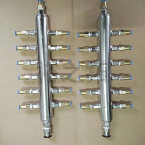 ตัวจ่ายลมสแตนเลส 304 KFQ ชุดจ่ายลมสำหรับชิ้นส่วนอุปกรณ์แก๊ส - Product Image 2
