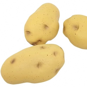 Logo personnalisé PU pomme de terre végétale Anti Stress Fidget jouet fruits mousse Stress jouets - Product Image 1