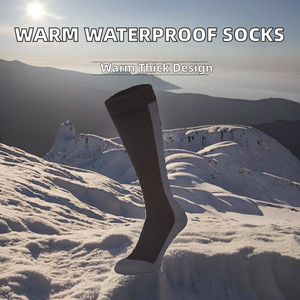 Premium Unisex Thick Crew <b>Socks</b> Waterproof Breathable Eco-Friendly Anti-Bacterial Knitted Custom <b>Winter</b> Wear Adults <b>Socks</b> - Product Image 2