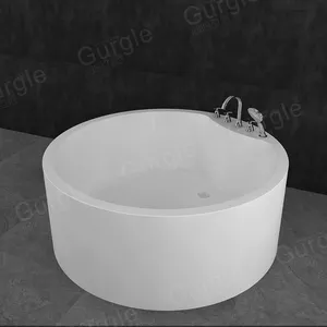 Round Bowl Shape Acrylic Freestanding Hot Swim SPA Bathtub Bathtub Hot Sale Cheap Price
