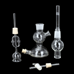 Qipu 125ml 250ml Generador de gas de hidrógeno Instrumento de laboratorio químico de vidrio personalizable Soporte OEM - Product Image 3